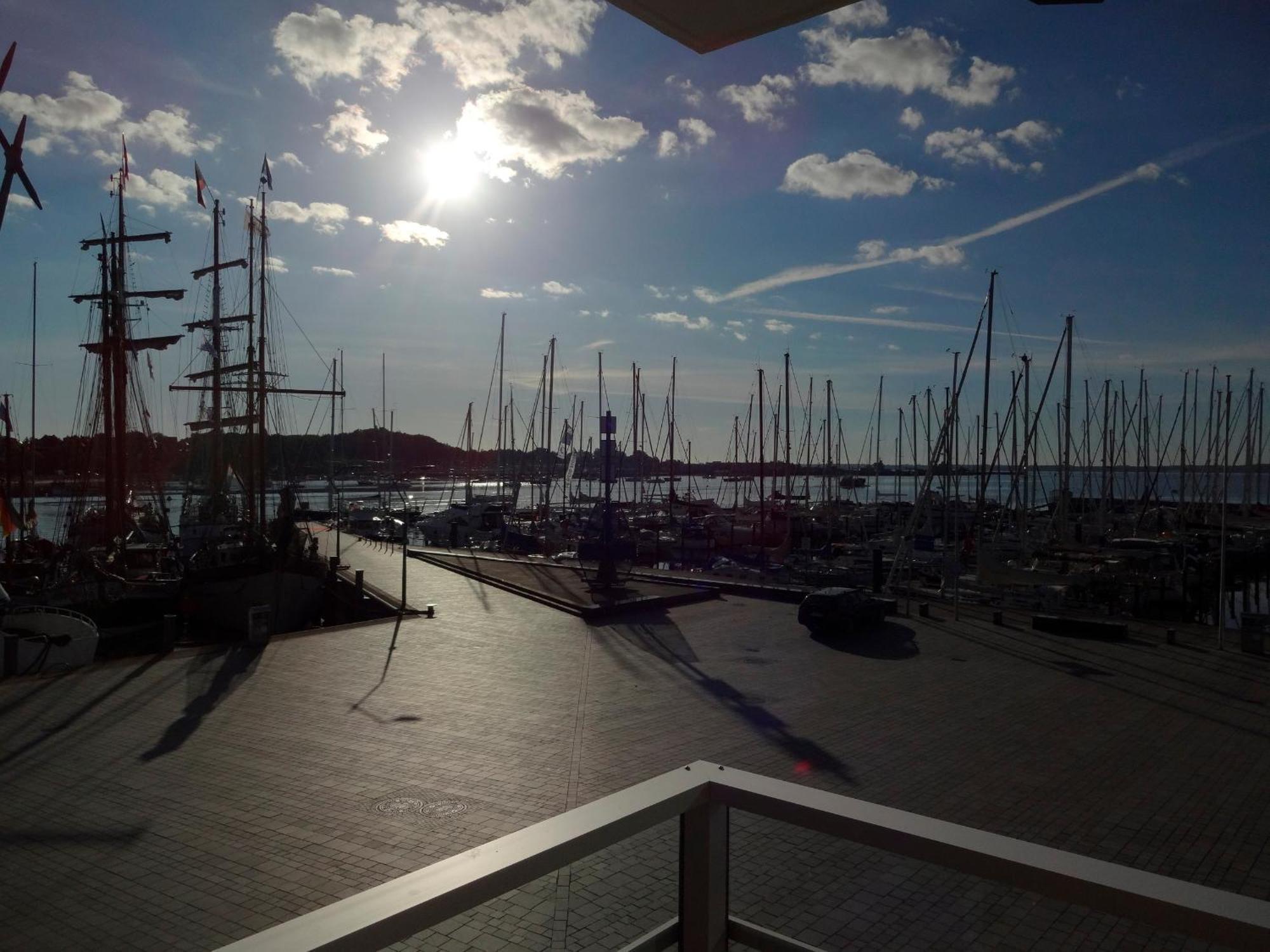 Apartment 10 - "Borbyblick" - Blickrichtung Hafen Und Offene See Eckernfoerde Luaran gambar