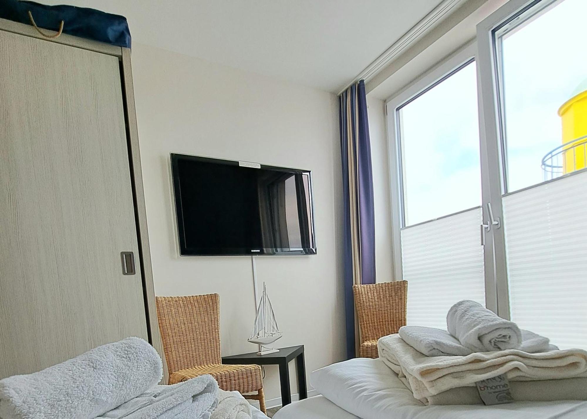 Apartment 10 - "Borbyblick" - Blickrichtung Hafen Und Offene See Eckernfoerde Luaran gambar